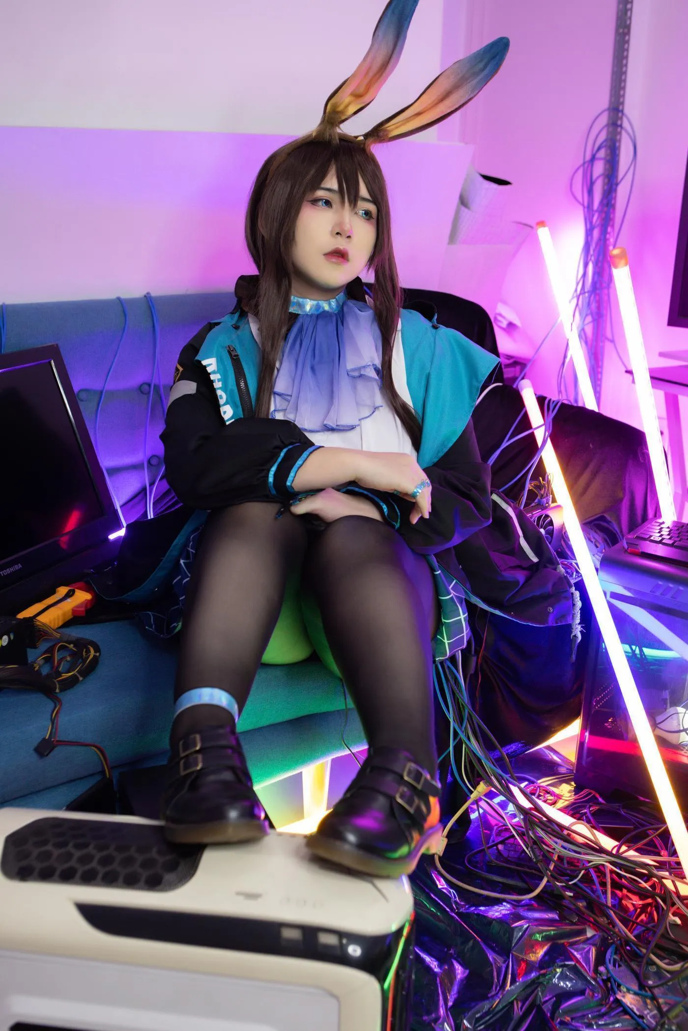Uy Uy – NO.23 Amiya Arknights [80P]插图9